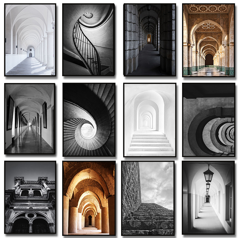 Modern Abstract Black and Whit - Photography Design ulasan dan harga